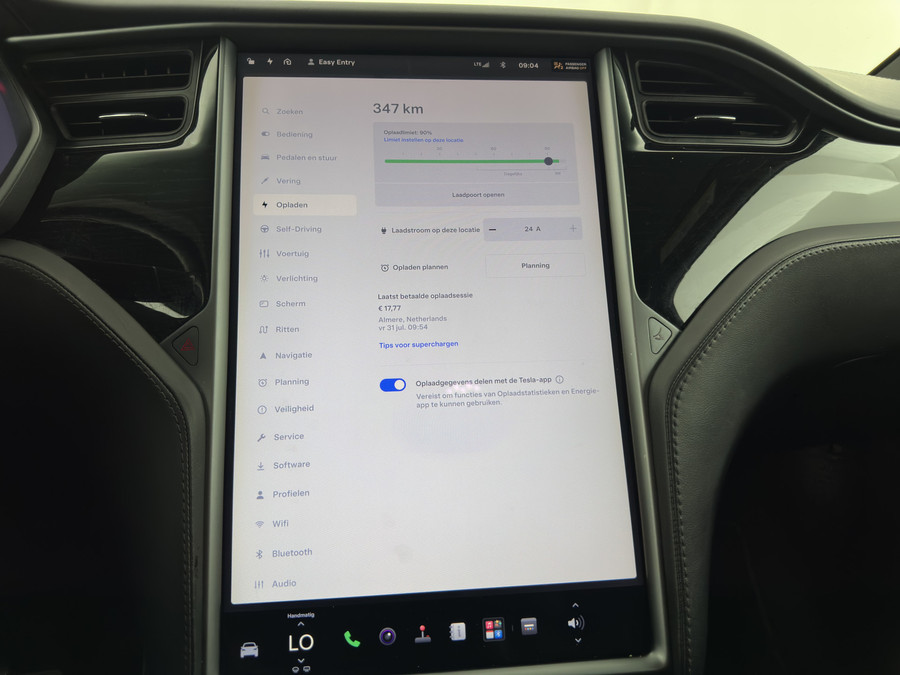 Tesla Model X 75D Base [ 7-Pers. ] [3-Fase-11kW]