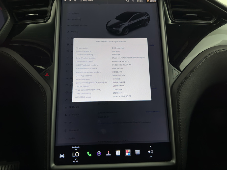Tesla Model X 75D Base [ 7-Pers. ] [3-Fase-11kW]