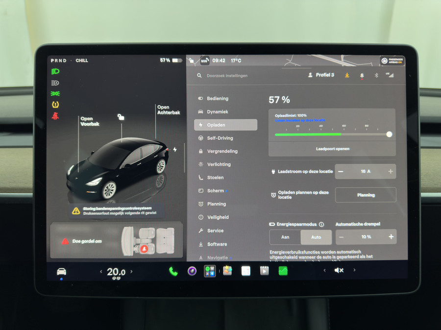 Tesla Model 3 RWD 60 kWh [ 3-Fase-11kW ] {SoH-88%}