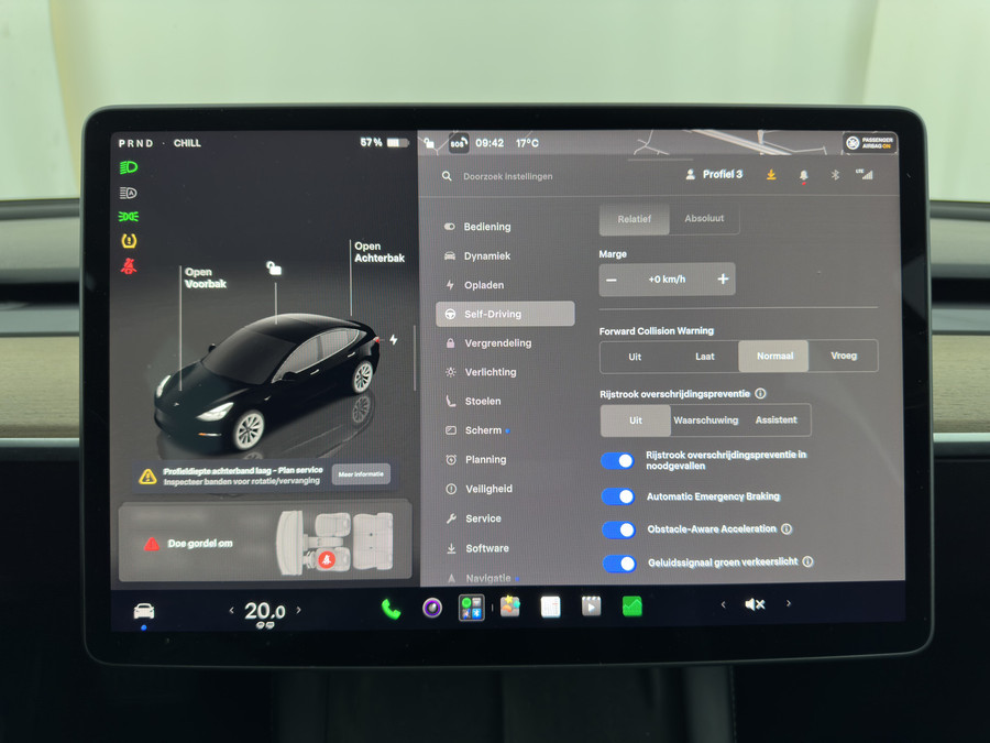 Tesla Model 3 RWD 60 kWh [ 3-Fase-11kW ] {SoH-88%}