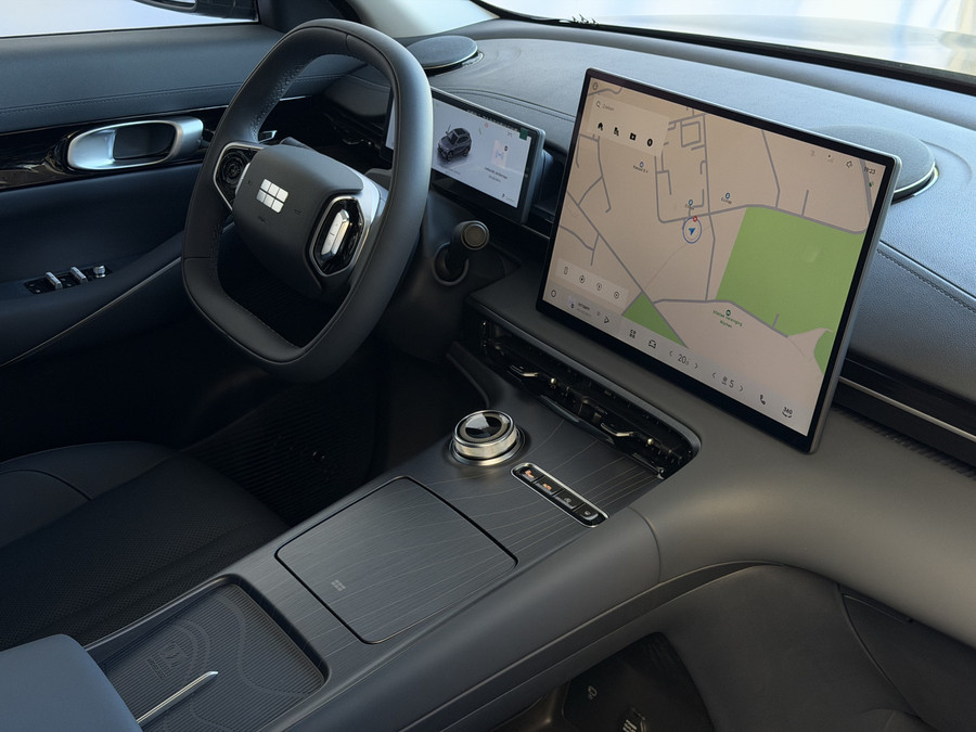 Geely E5 Pro+ 68KW | Geventileerde & Verwarmde Stoelen | Moss Green | Warmtepomp | 360° Camera | 475 km WLTP