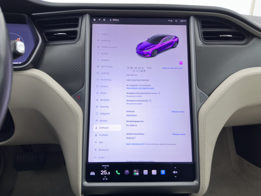 Tesla Model S 100D (3-Fase-17kW) {SoH-87%}