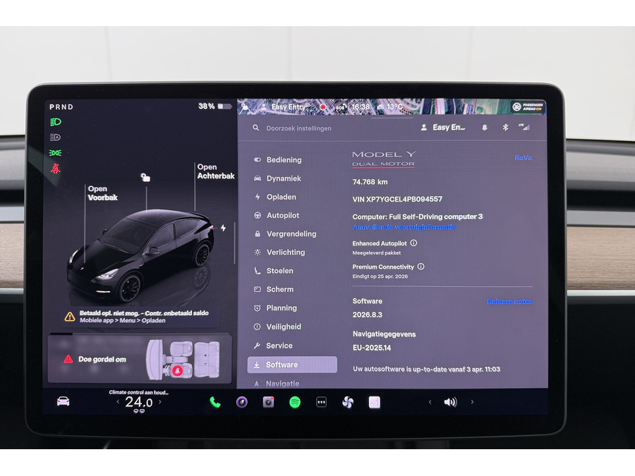 Tesla Model Y Performance AWD 75 kWh Autopilot