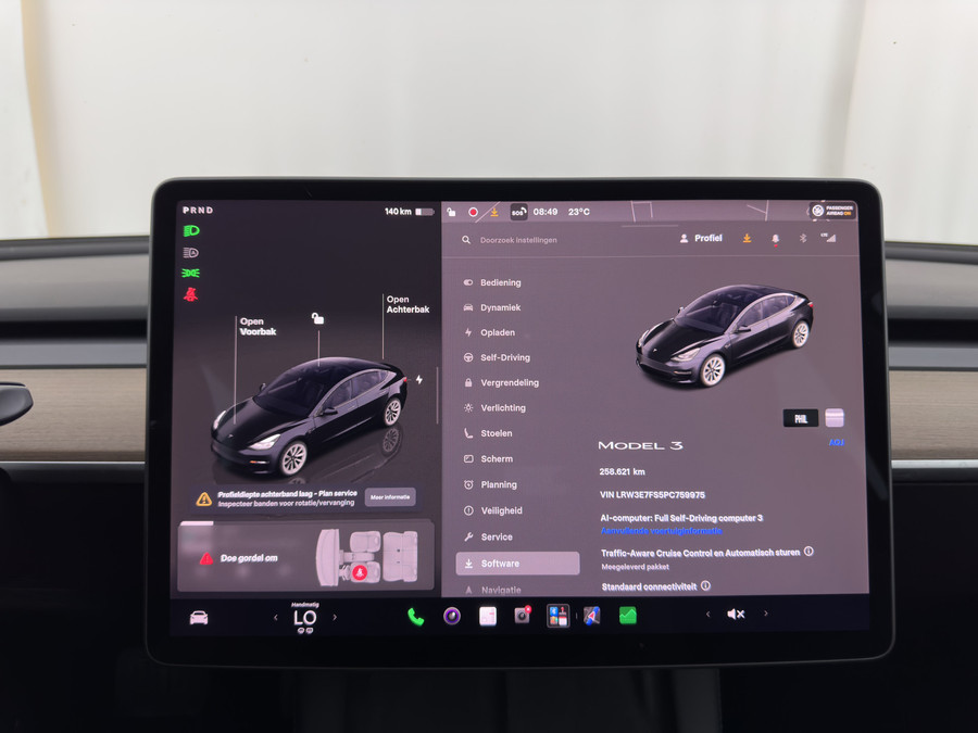 Tesla Model 3 Standard RWD Plus 60 kWh [3-Fase-11kW] {SoH-90%}