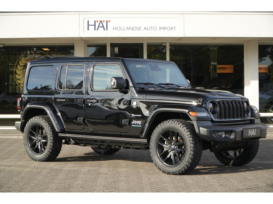 Jeep Wrangler Unlimited 4xe 380 Sahara I Sky-one I ACC I 20 Inch I
