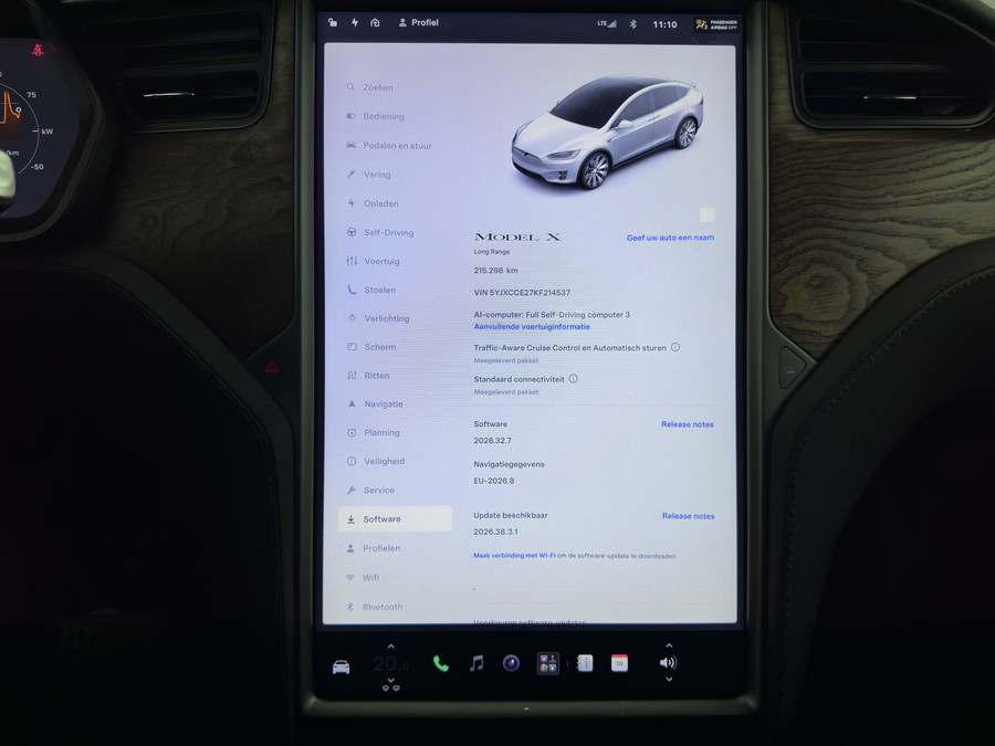 Tesla Model X 100D Long Range 6 pers.