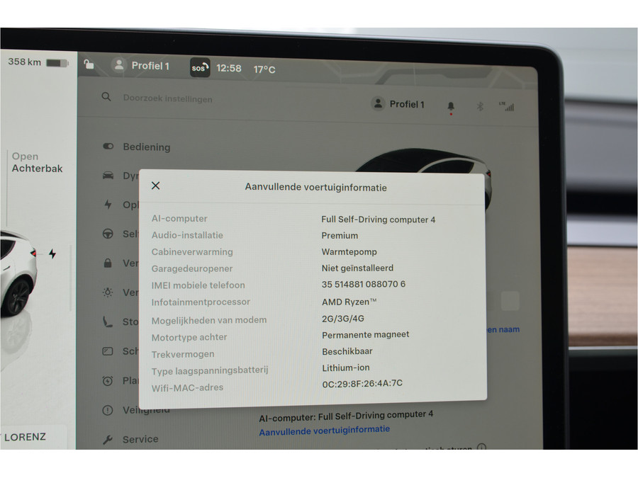 Tesla Model Y Long Range RWD 75 kWh