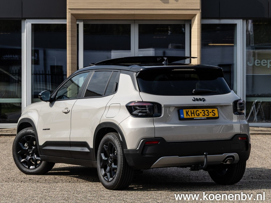 Jeep Avenger 1.2 e-Hybrid Black Edition PANO / TREKHAAK / JBL Sound
