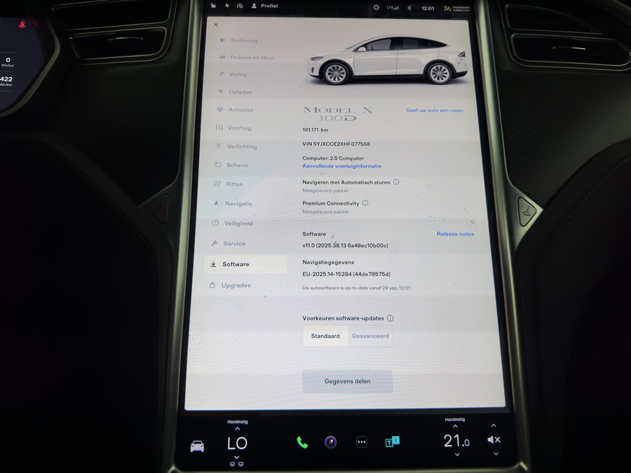 Tesla Model X 100D [3-Fase-17kW]