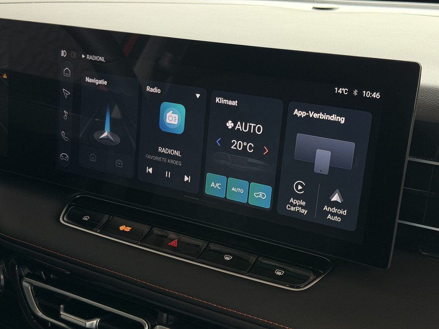 MG MG HS PHEV 1.5 TGDI LUXURY PHEV PLUG-IN HYBRIDE | LEER | 272PK NIEUWE AUTO | >1.000 KM TOTAAL BEREIK | 360° CAM