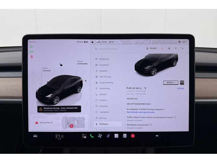 Tesla Model Y Long Range AWD 75 kWh (91% SOH)