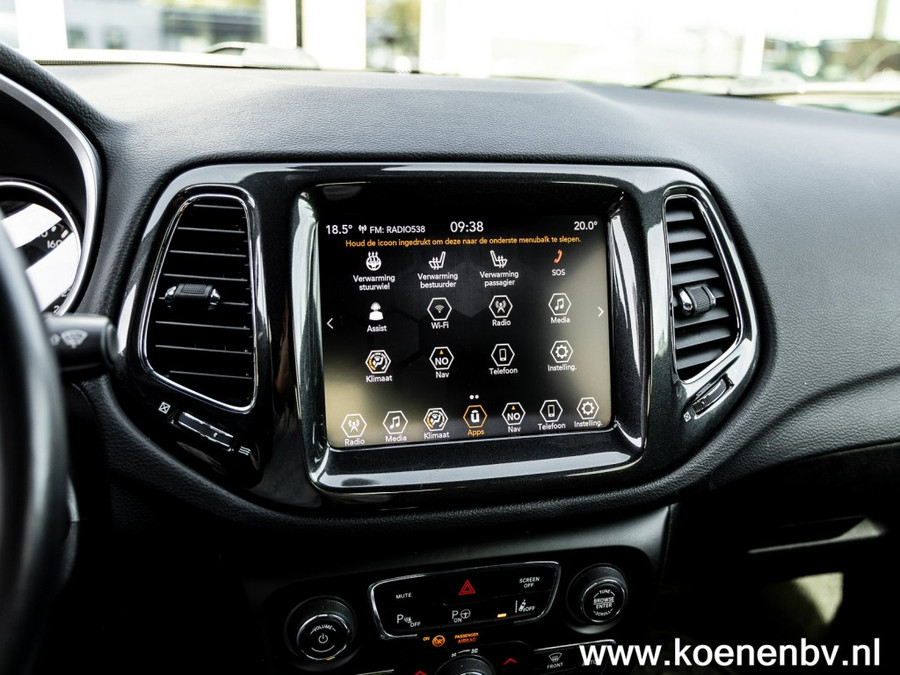 Jeep Compass 1.3T S/ Leer/ Electr stoelen/ 19LM/ Camera/ Navi