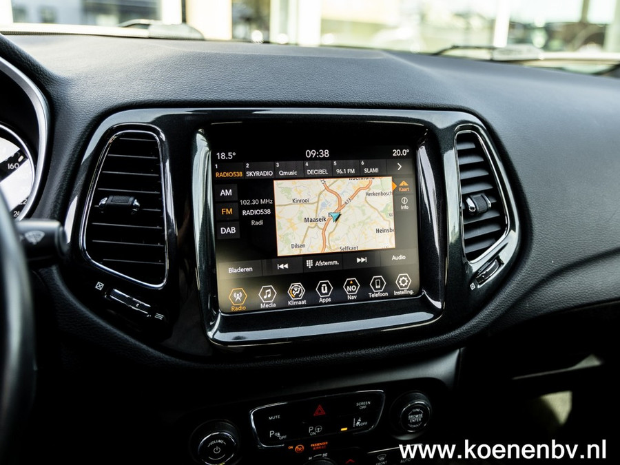 Jeep Compass 1.3T S/ Leer/ Electr stoelen/ 19LM/ Camera/ Navi