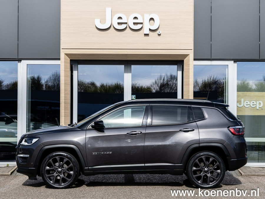 Jeep Compass 1.3T S/ Leer/ Electr stoelen/ 19LM/ Camera/ Navi