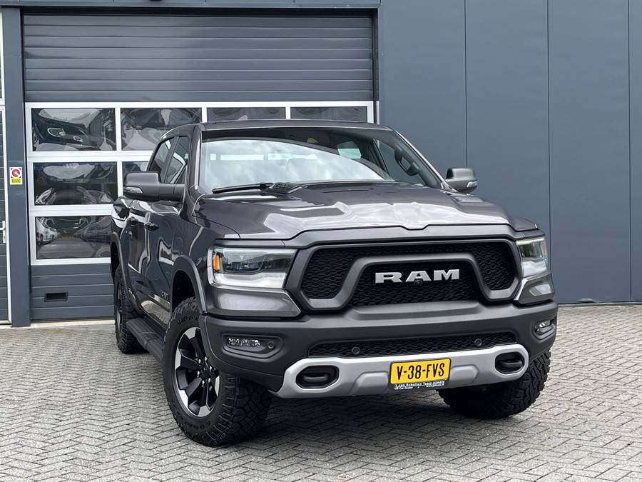 Dodge RAM 5.7i V8 HEMI eTorque 400PK CREW CAB REBEL GT | BPM VRIJ | RAMBOX | LUCHTVERING | LPG | LAADBAKKLEP |