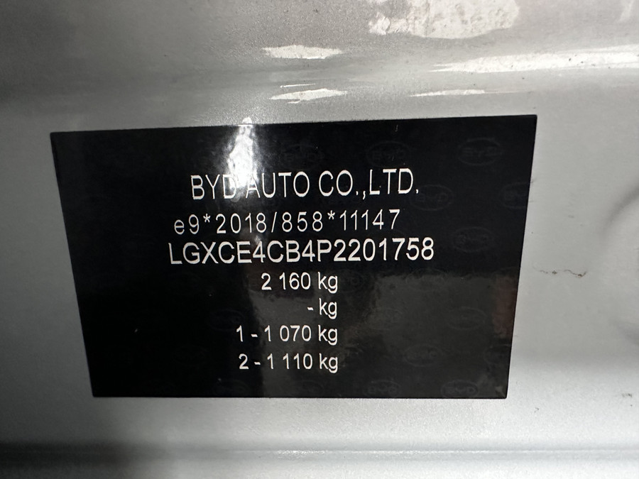 BYD ATTO 3 Comfort 60 kWh [3-Fase-11kW]