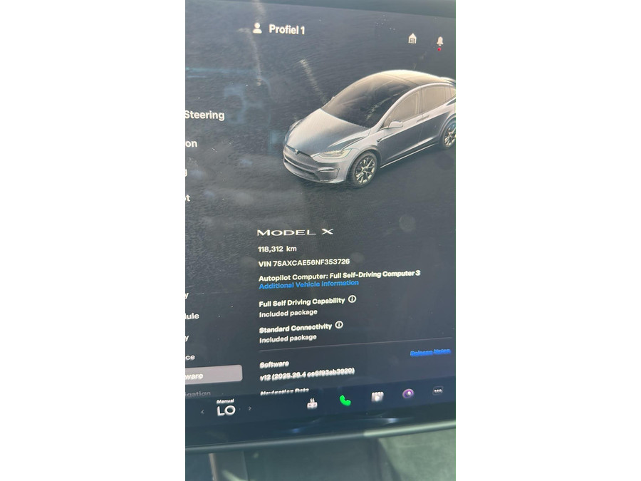 Tesla Model X Base AWD 7 personen