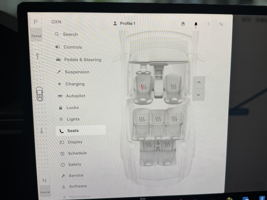 Tesla Model X Base AWD 7 personen
