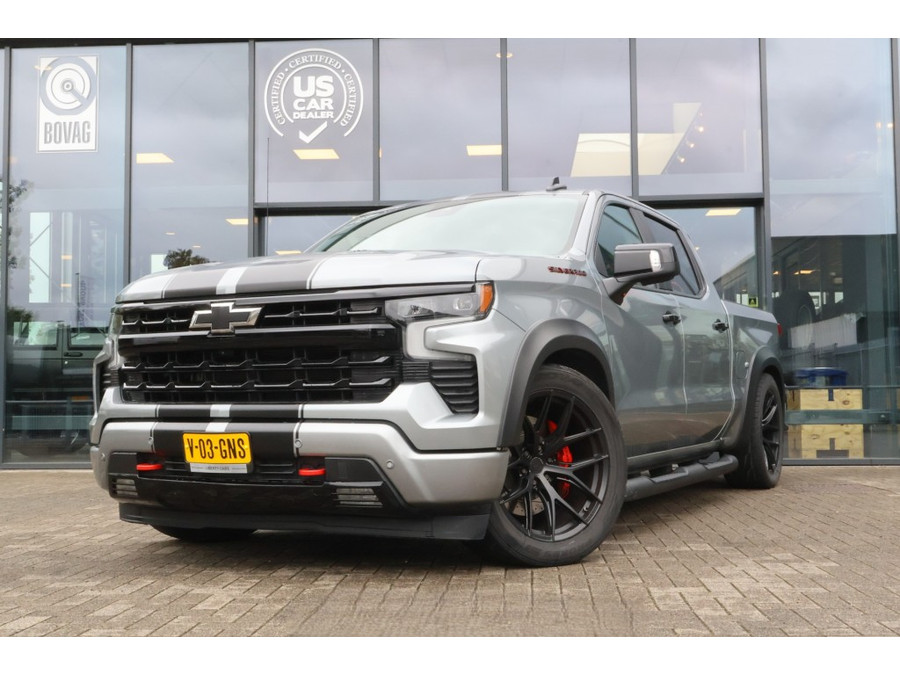 Chevrolet Silverado 6.2 V8 1500 RST / verlaagd / 22 zwarte velgen / Prins LPG / Folding cover