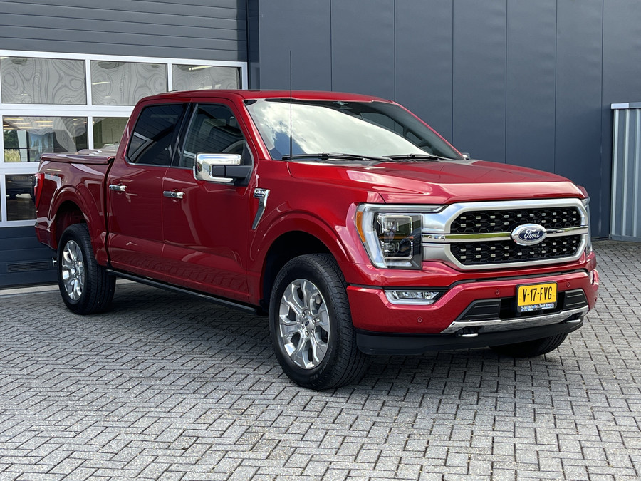 Ford F-150 Platinum EcoBoost 406PK SuperCrew | BPM VRIJ | LPG | Laadbakklep | Trekhaak | Panoramadak