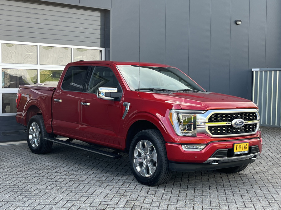 Ford F-150 Platinum EcoBoost 406PK SuperCrew | BPM VRIJ | LPG | Laadbakklep | Trekhaak | Panoramadak