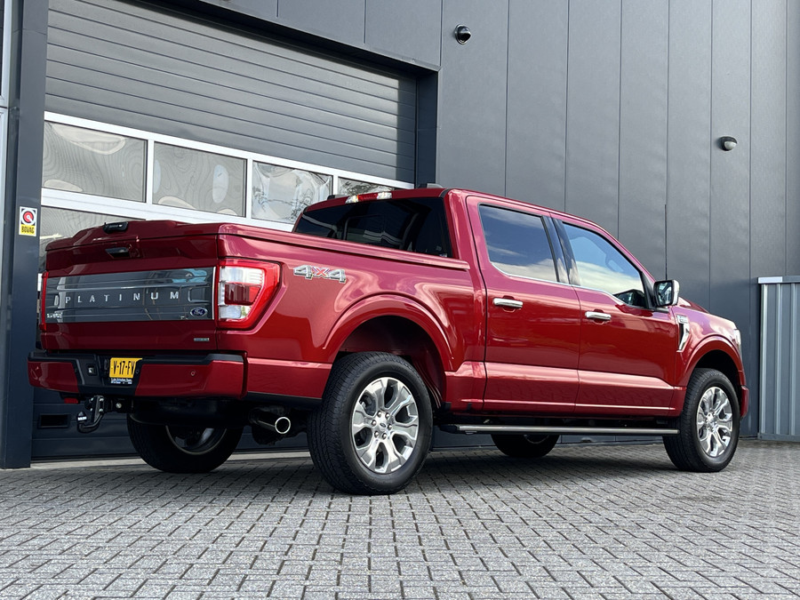 Ford F-150 Platinum EcoBoost 406PK SuperCrew | BPM VRIJ | LPG | Laadbakklep | Trekhaak | Panoramadak