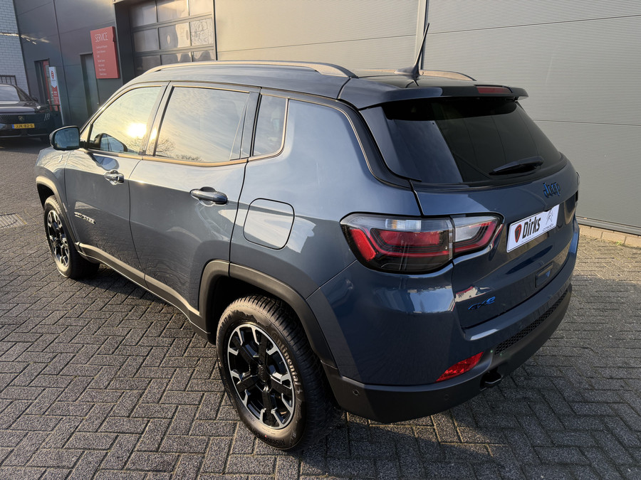Jeep Compass 4xe 240 Plug-in Trailhawk (Elektrisch Schuifdak - Elektrische klep - 360gr camera - Leder incl verwa