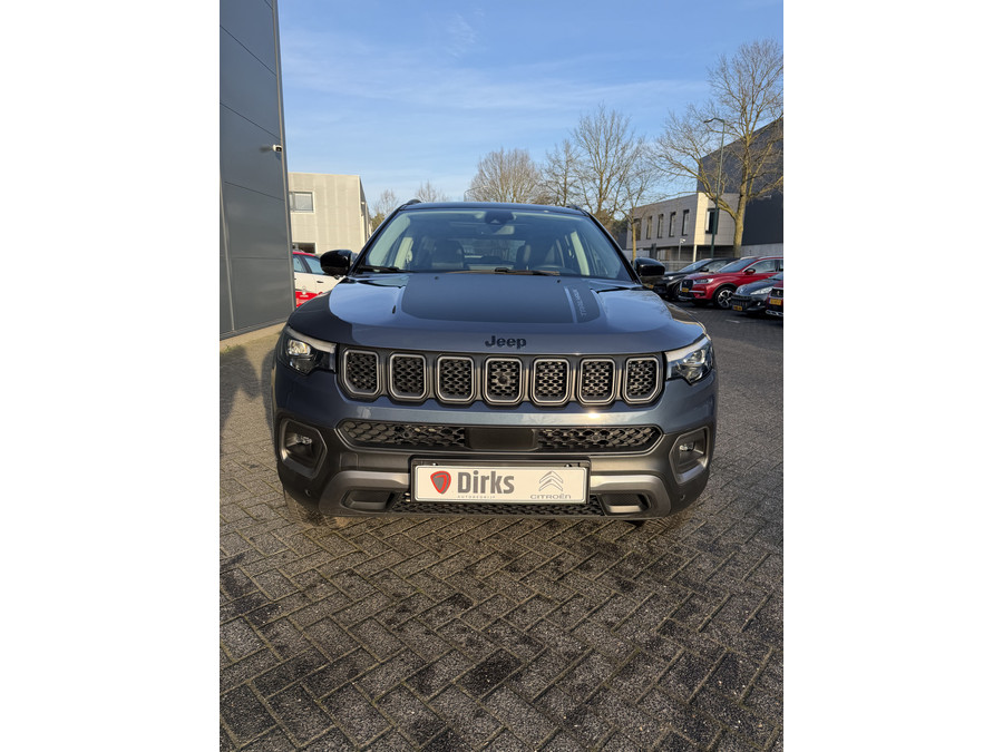 Jeep Compass 4xe 240 Plug-in Trailhawk (Elektrisch Schuifdak - Elektrische klep - 360gr camera - Leder incl verwa