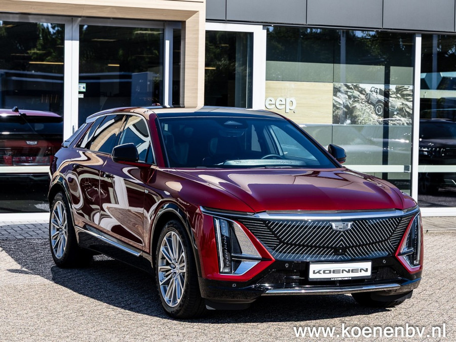 Cadillac Lyriq Luxury Level 3 600 E4 AWD 528PK EV/ 530 KM WLTP Actieradius/ Donker Interieur