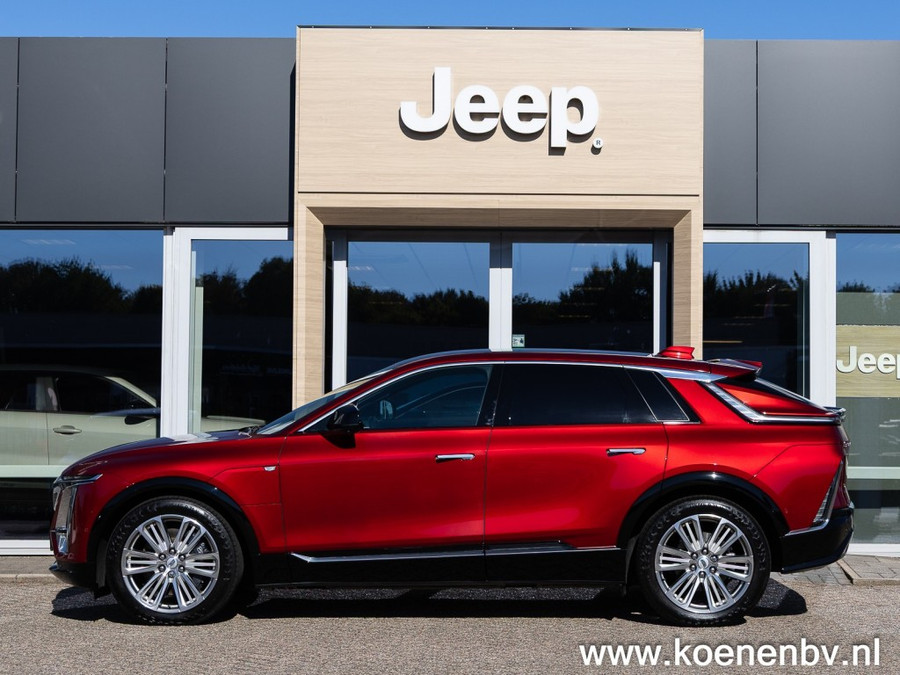 Cadillac Lyriq Luxury Level 3 600 E4 AWD 528PK EV/ 530 KM WLTP Actieradius/ Donker Interieur