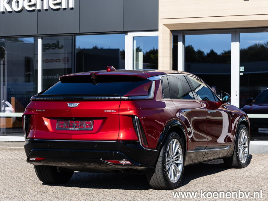 Cadillac Lyriq Luxury Level 3 600 E4 AWD 528PK EV/ 530 KM WLTP Actieradius/ Donker Interieur