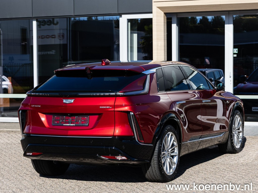 Cadillac Lyriq Luxury Level 3 600 E4 AWD 528PK EV/ 530 KM WLTP Actieradius/ Donker Interieur