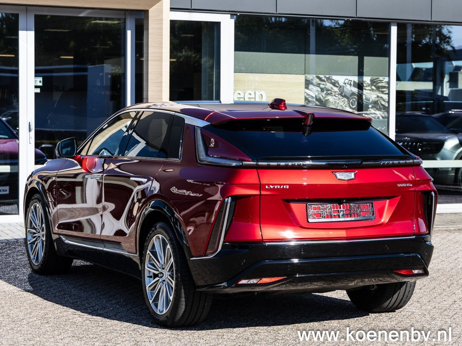 Cadillac Lyriq Luxury Level 3 600 E4 AWD 528PK EV/ 530 KM WLTP Actieradius/ Donker Interieur