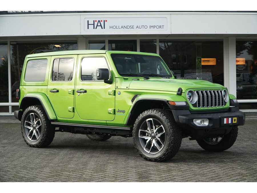 Jeep Wrangler Unlimited 4xe 380 Sahara Sky-one I 4 jaar garantie