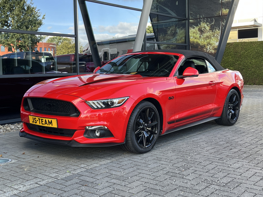 Ford Mustang Convertible 5.0 V8 GT 422PK Automaat Custom Pack Brembo Black Shadow Edition