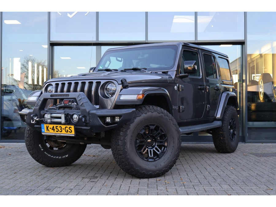 Jeep Wrangler 2.0T Unlimited Hardtop + Electrische softtop / liftkit / Warn lier