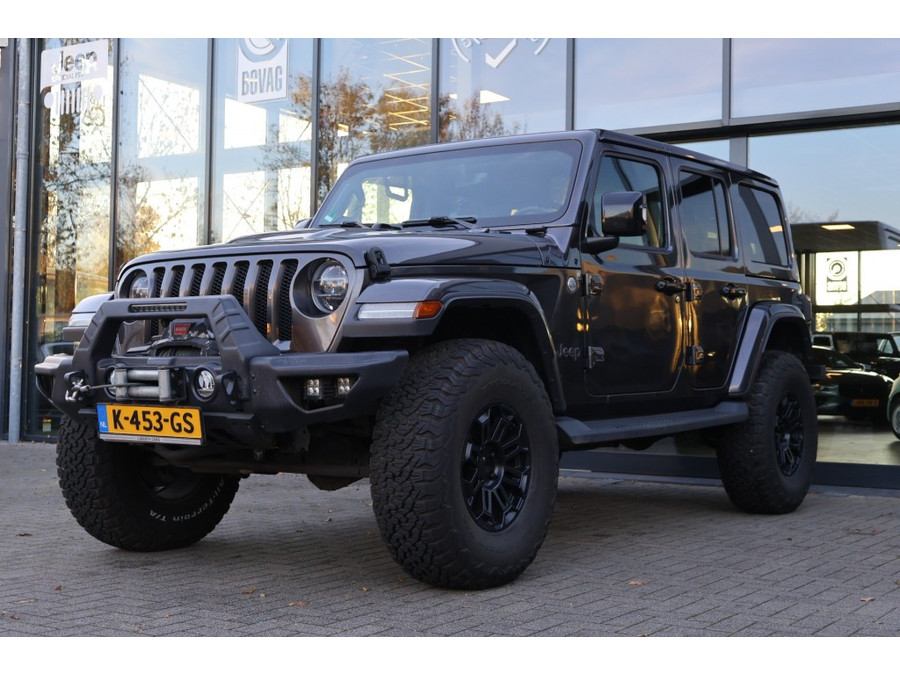 Jeep Wrangler 2.0T Unlimited Hardtop + Electrische softtop / liftkit / Warn lier
