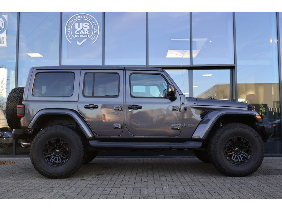 Jeep Wrangler 2.0T Unlimited Hardtop + Electrische softtop / liftkit / Warn lier
