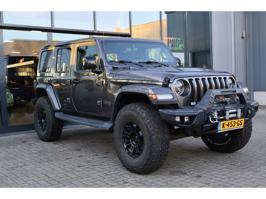 Jeep Wrangler 2.0T Unlimited Hardtop + Electrische softtop / liftkit / Warn lier