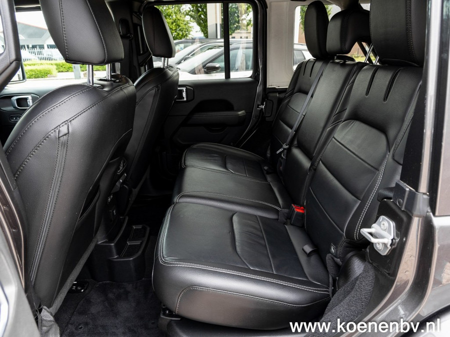 Jeep Wrangler 4xe 380pk Auto. 4x4 Overland MY SKY / LEER / ADAPT. CRUISE / CLIMA