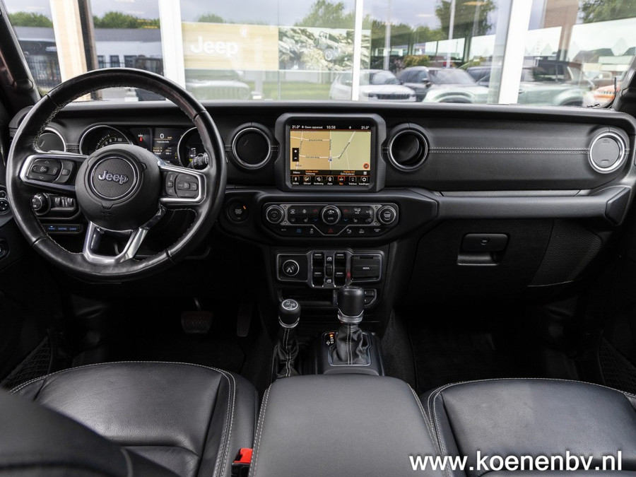 Jeep Wrangler 4xe 380pk Auto. 4x4 Overland MY SKY / LEER / ADAPT. CRUISE / CLIMA