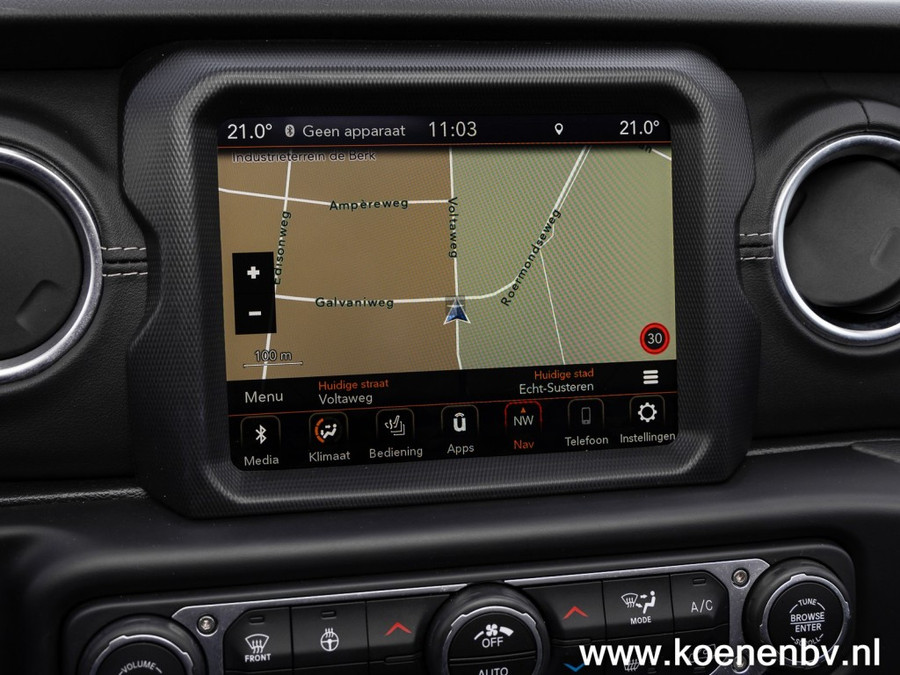 Jeep Wrangler 4xe 380pk Auto. 4x4 Overland MY SKY / LEER / ADAPT. CRUISE / CLIMA