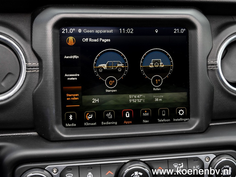 Jeep Wrangler 4xe 380pk Auto. 4x4 Overland MY SKY / LEER / ADAPT. CRUISE / CLIMA
