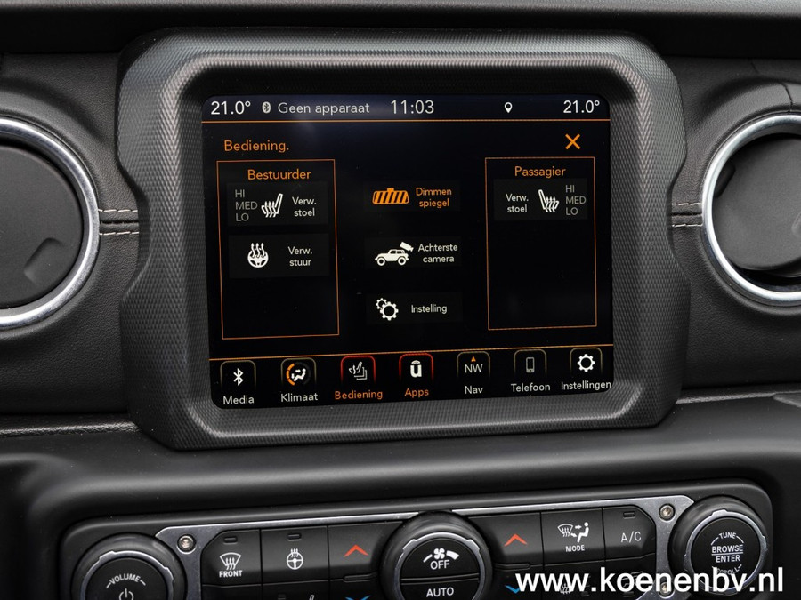 Jeep Wrangler 4xe 380pk Auto. 4x4 Overland MY SKY / LEER / ADAPT. CRUISE / CLIMA
