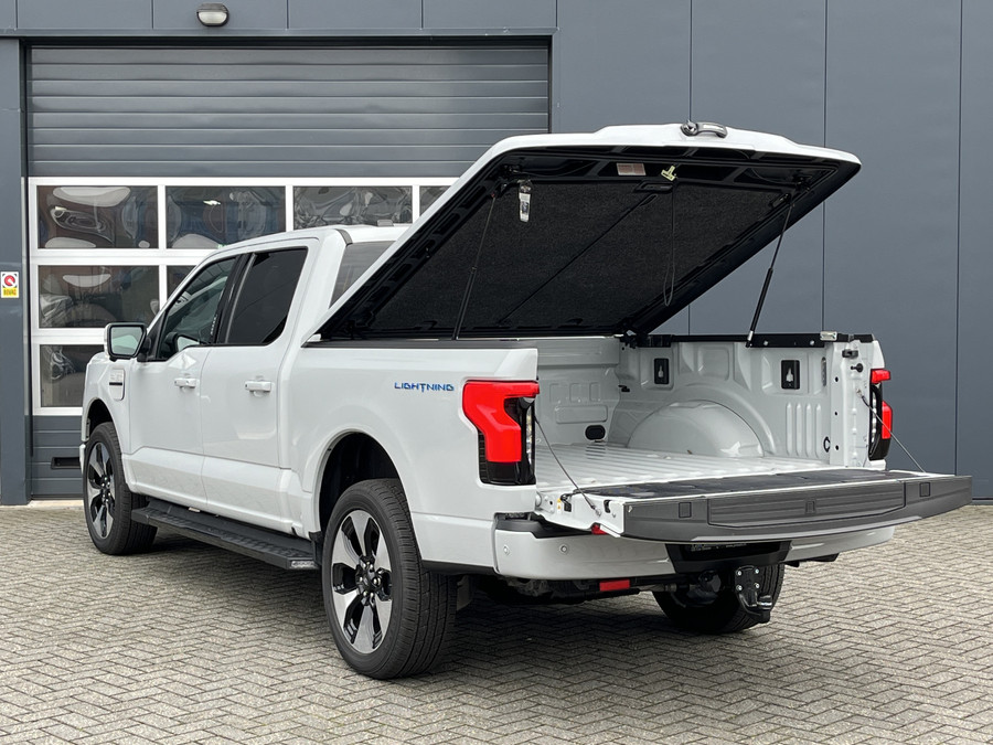 Ford F-150 Lightning Platinum Extended Range (510km) SuperCrew | BPM VRIJ | Trekhaak | Panodak | VOORRAADAUTO