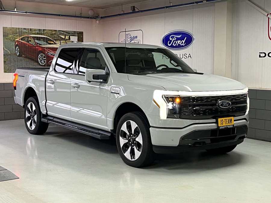 Ford F-150 Lightning Platinum Extended Range (510km) SuperCrew | BPM VRIJ | Trekhaak | Panodak | VOORRAADAUTO