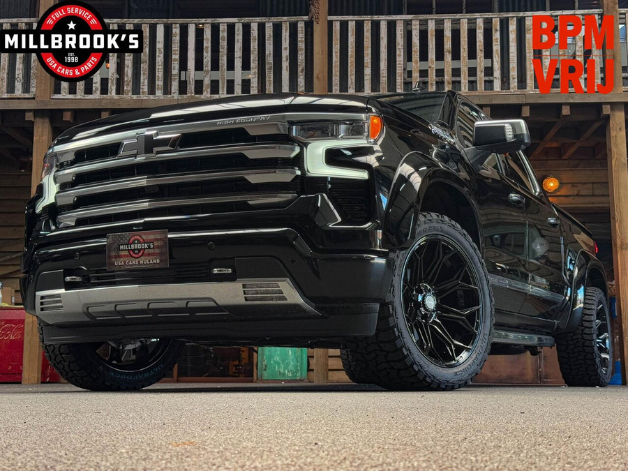 Chevrolet Silverado USA High Country 6.2 V8 420 PK uit voorraad leverbaar BPM VRIJ