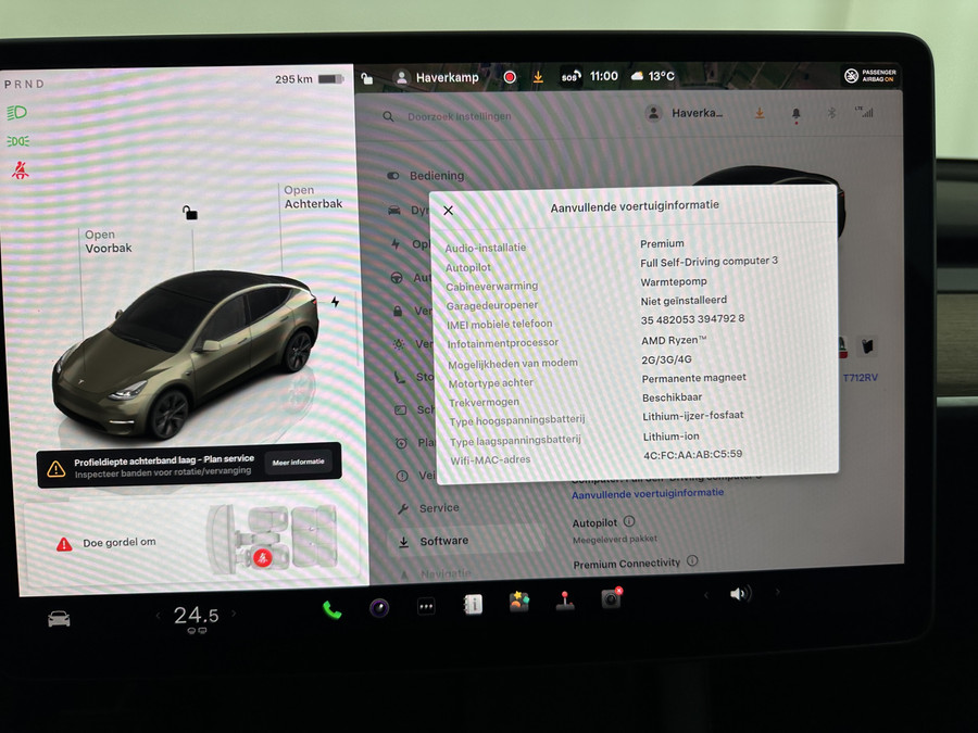 Tesla Model Y RWD 58 kWh [ 3-Fase-11kW ] {SOH-91%}