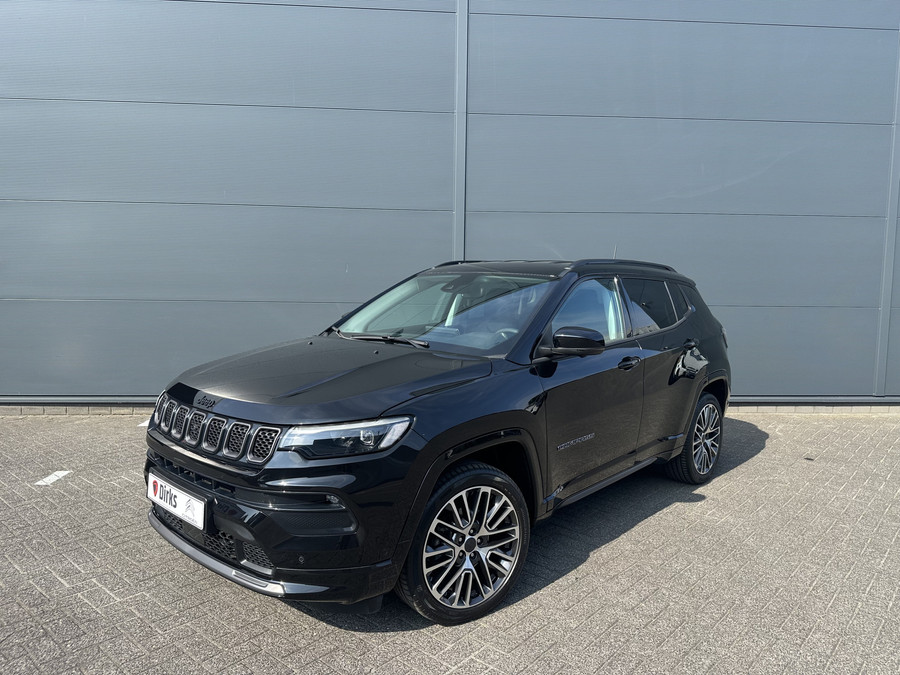 Jeep Compass 1.5T e-Hybrid Summit (Leder incl verwarming/koeling/geheugen - Elektrische Klep - Adaptieve Cruise C