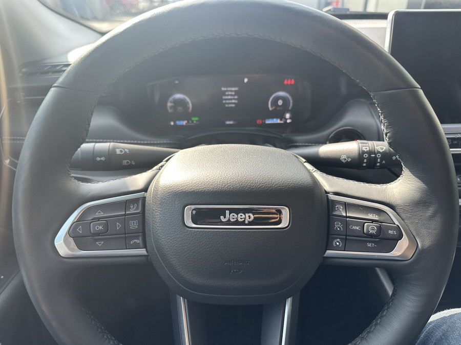 Jeep Compass 1.5T e-Hybrid Summit (Leder incl verwarming/koeling/geheugen - Elektrische Klep - Adaptieve Cruise C